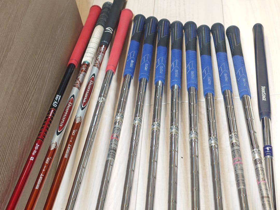 ツアステージ メンズゴルフクラブセット 未使用キャディバック付