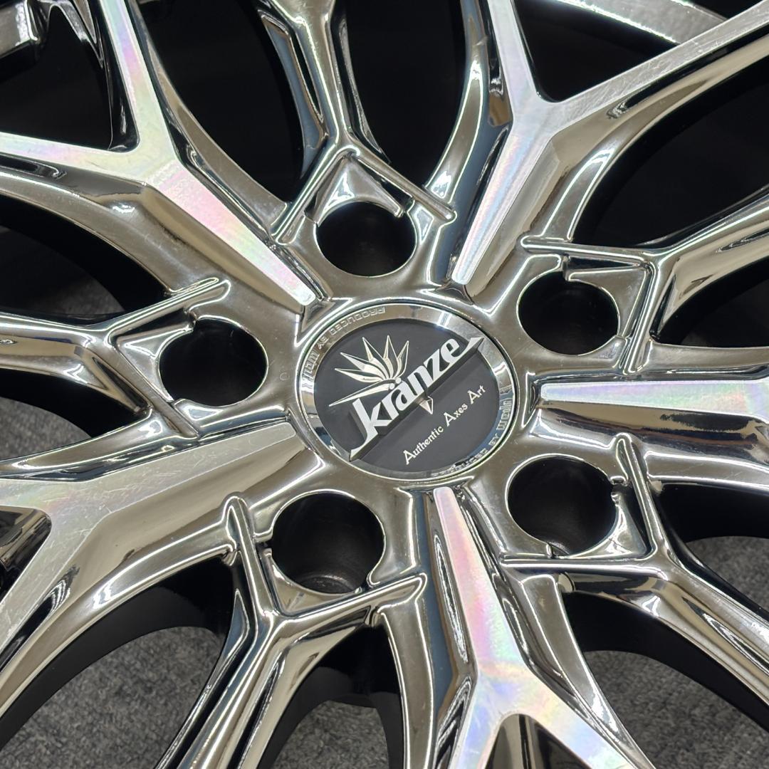 新品タイヤ付 weds クレンツェ ウィーバル クラウン ヴォクシー ハリアー