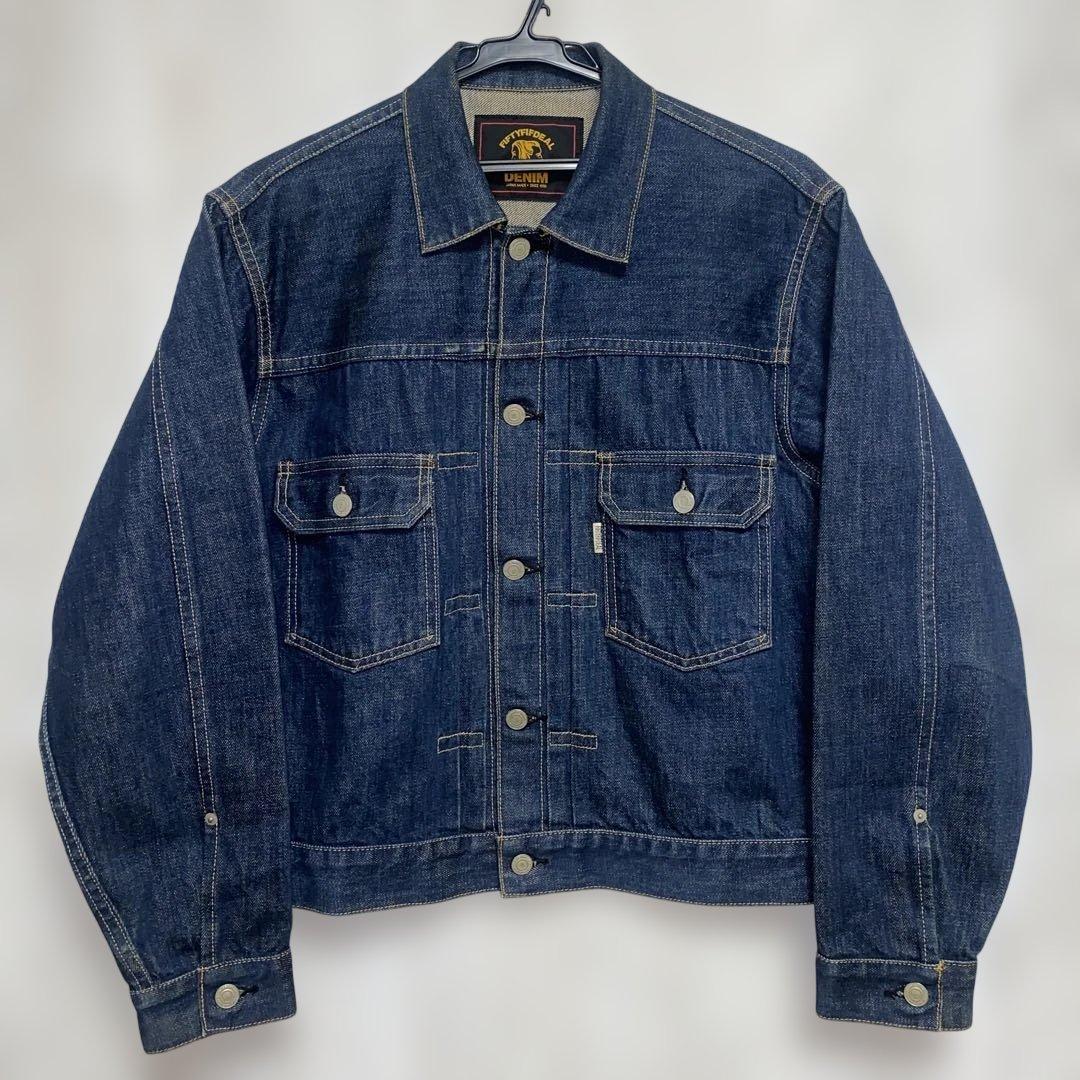 FFDL 2nd ヴィンテージ　Gジャン　90s 真紺　日本製　stussy