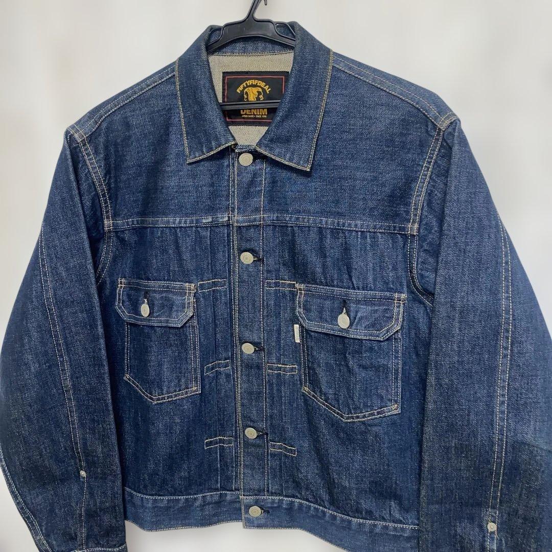 FFDL 2nd ヴィンテージ　Gジャン　90s 真紺　日本製　stussy