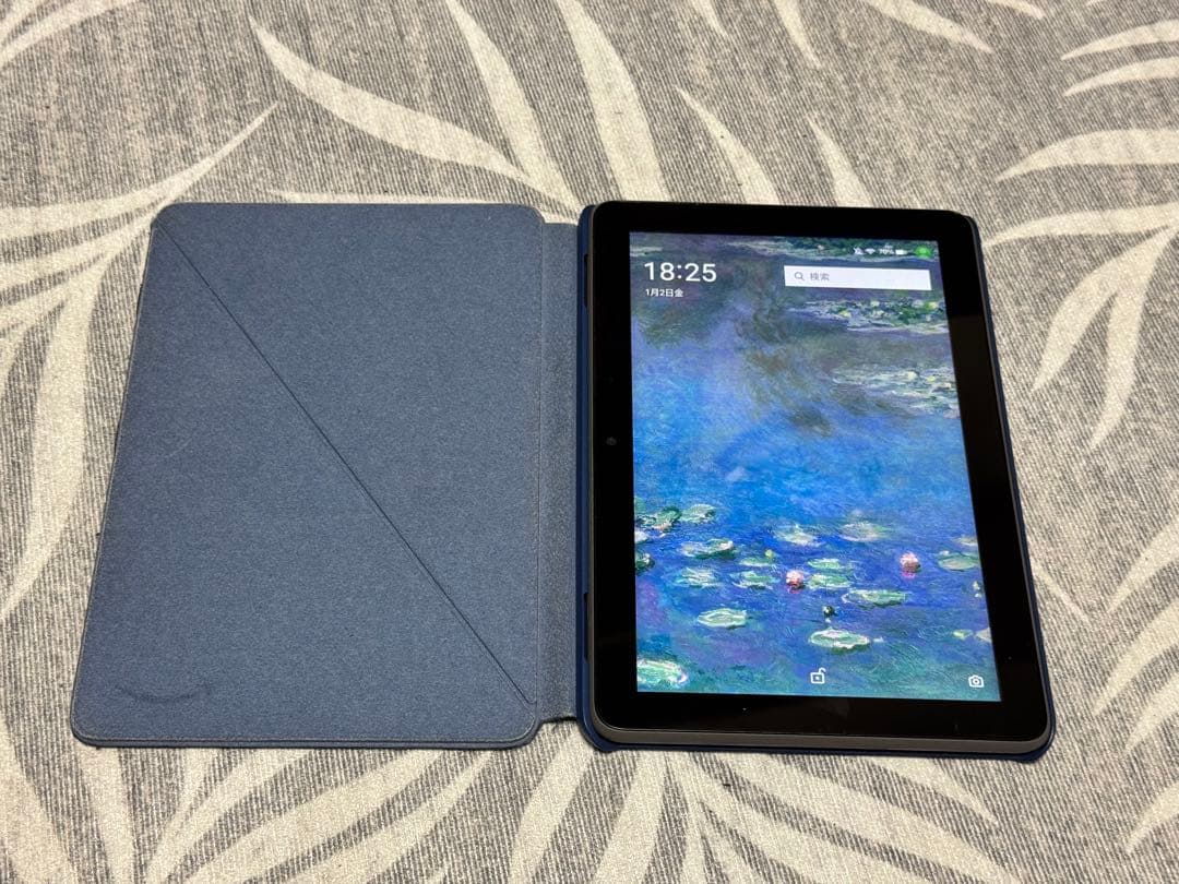 Kindle Fire HD 8plus 12世代　公式カバー付き