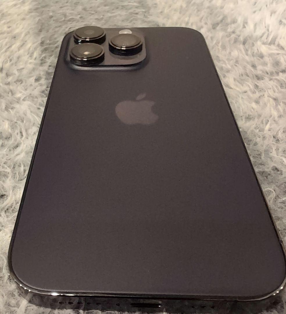 【SIMフリー】iPhone 14 Pro 256GB ディープパープル／美品
