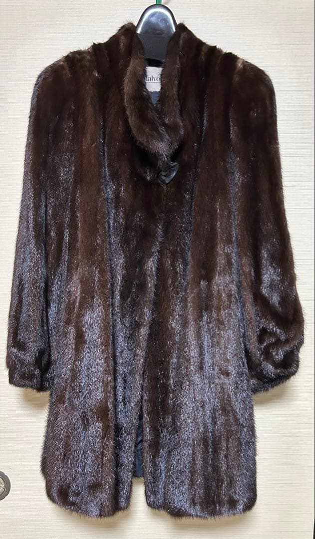 【美品】【上質毛皮】ミンクハーフコート　日本製　三越購入