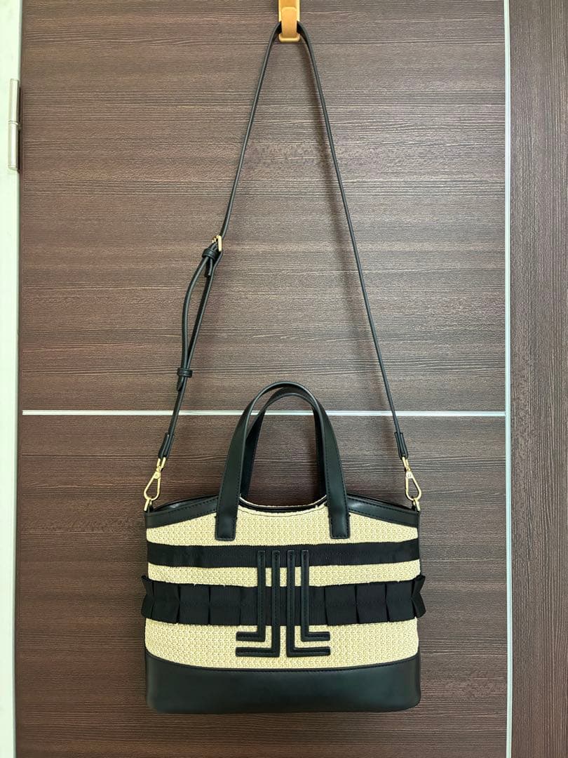 LANVIN en Bleu ランバン バリエ 2wayかごバッグ ブラック