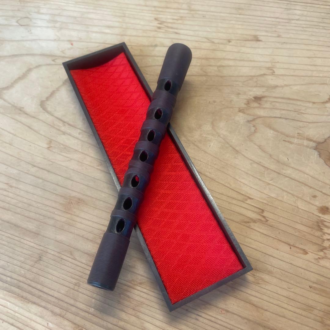 K*0様 篳篥（ひちりき）　本管・樹脂菅・樹脂ケースセット