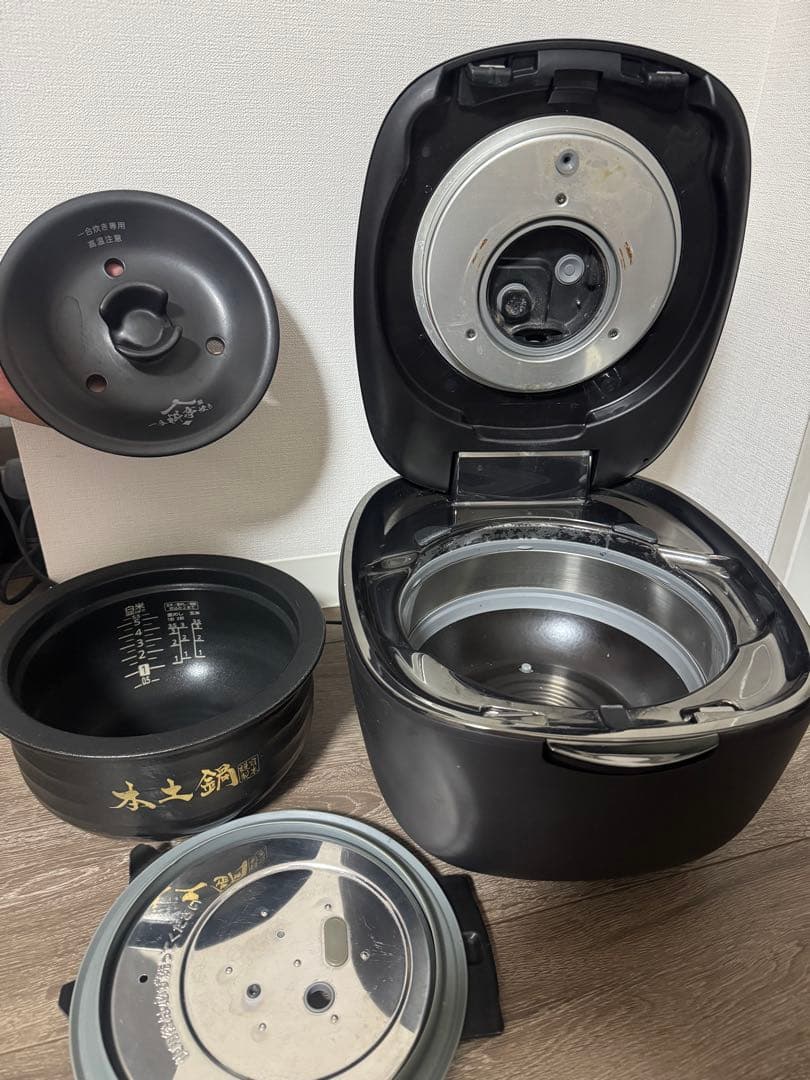 【ジャンク・内なべ美品】タイガー 炊飯器 JPL-G100 (21年製)