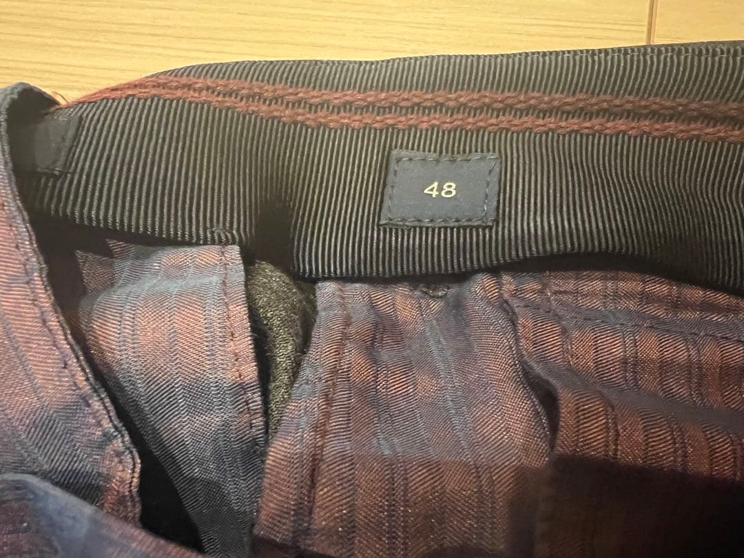 INCOTEX スラックス 2本セット ネイビー グレー