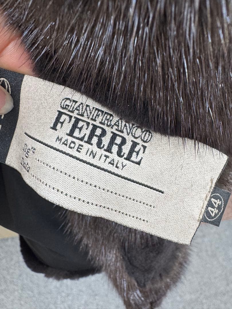 ア*ビ様 FERRETTI ブラウンファーコート