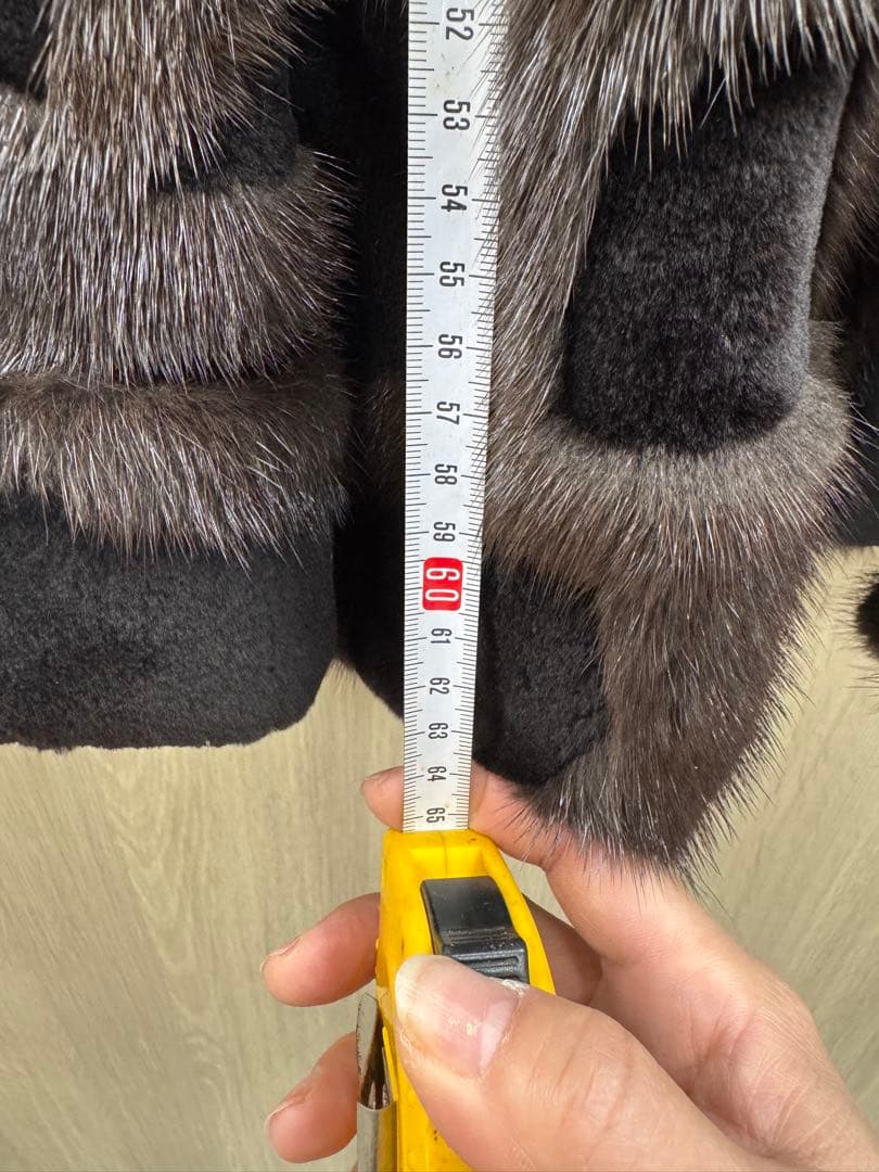 ア*ビ様 FERRETTI ブラウンファーコート