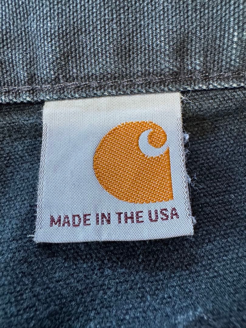 ビ*ン様 carhartt カーハート double knee USA製 ブラッ