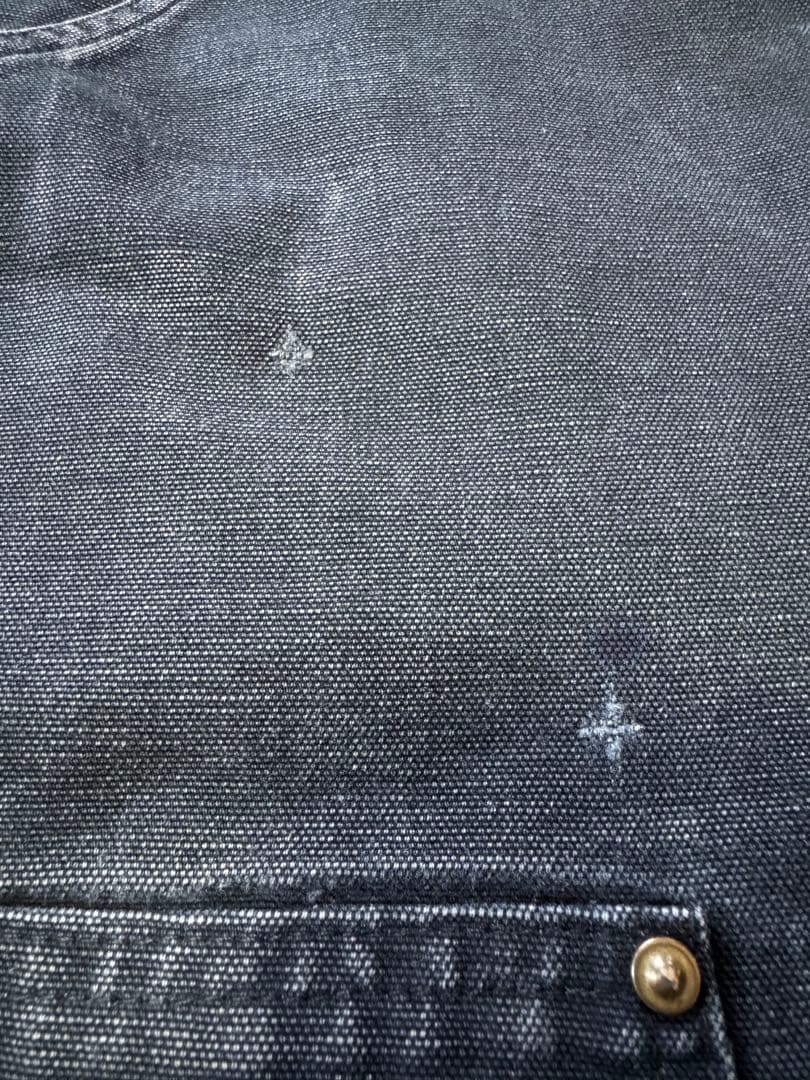 ビ*ン様 carhartt カーハート double knee USA製 ブラッ