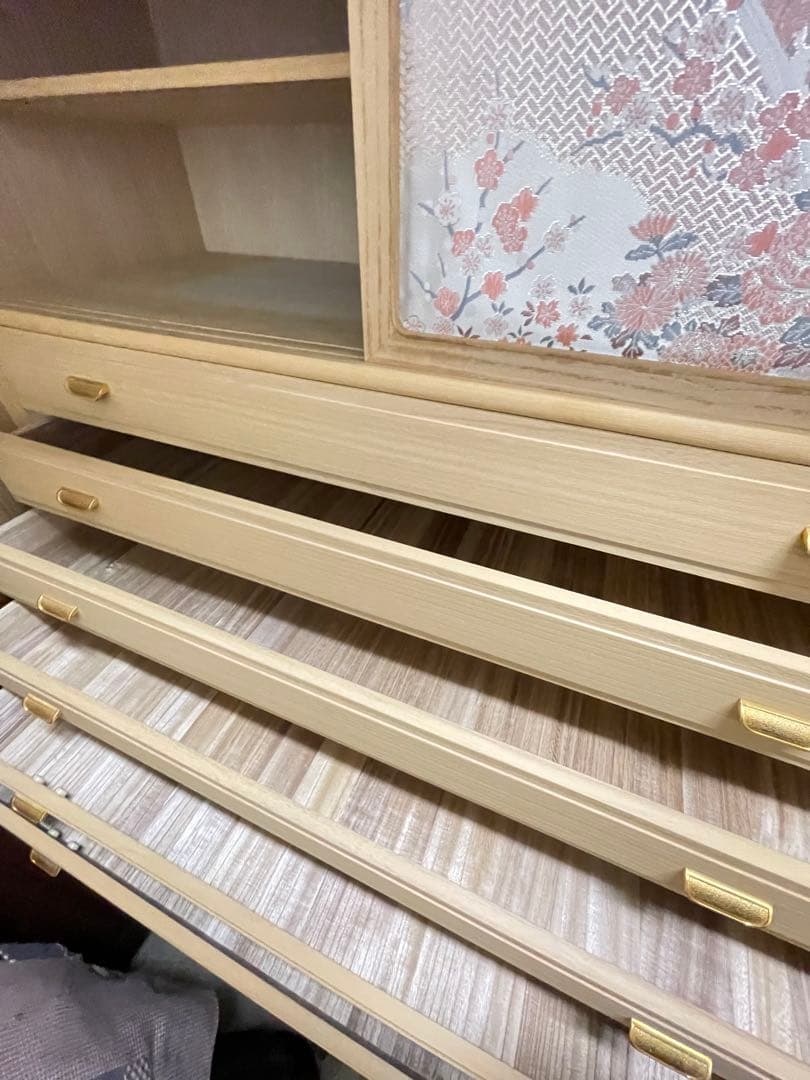 和ダンス　ウォールナット　中は総桐￼ 和箪笥　お値下げ不可