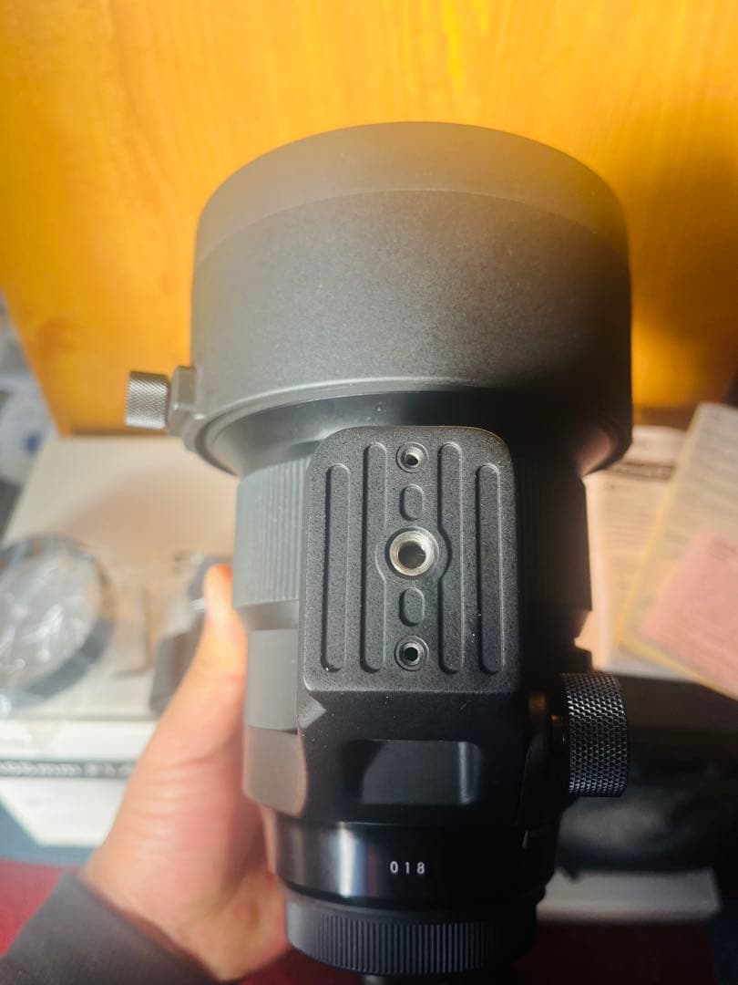 ほぼ新品SIGMA 105mm F1.4 DG HSM レンズ キャノン用