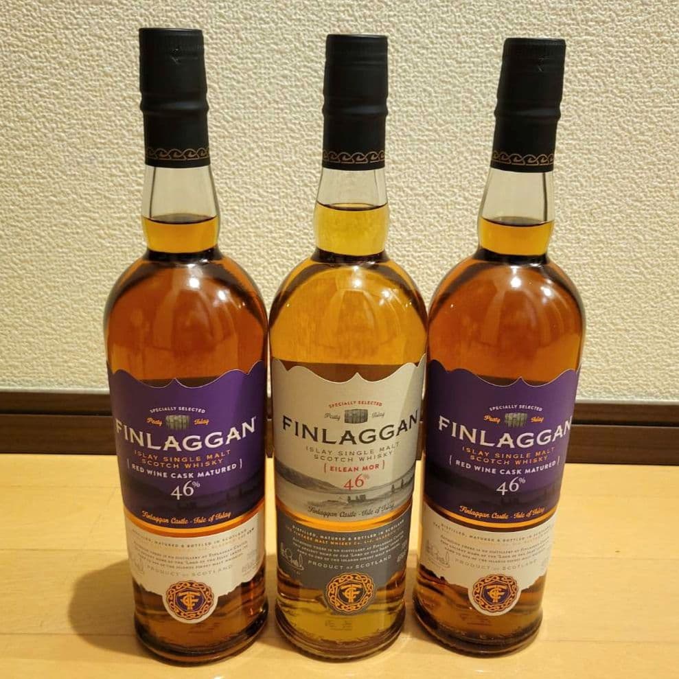 FINLAGGAN 3本セット　レッドワインカスク　アイリーンモア