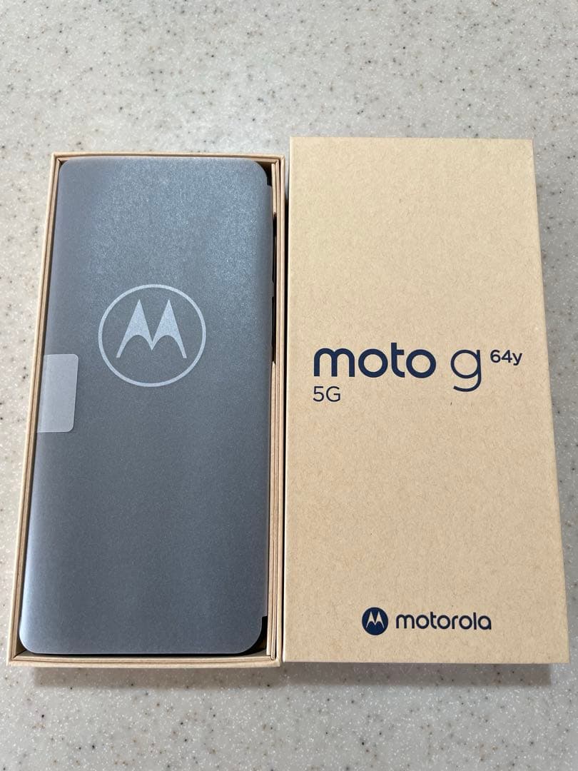 新品未使用•moto g64y 5G•スペースブラック