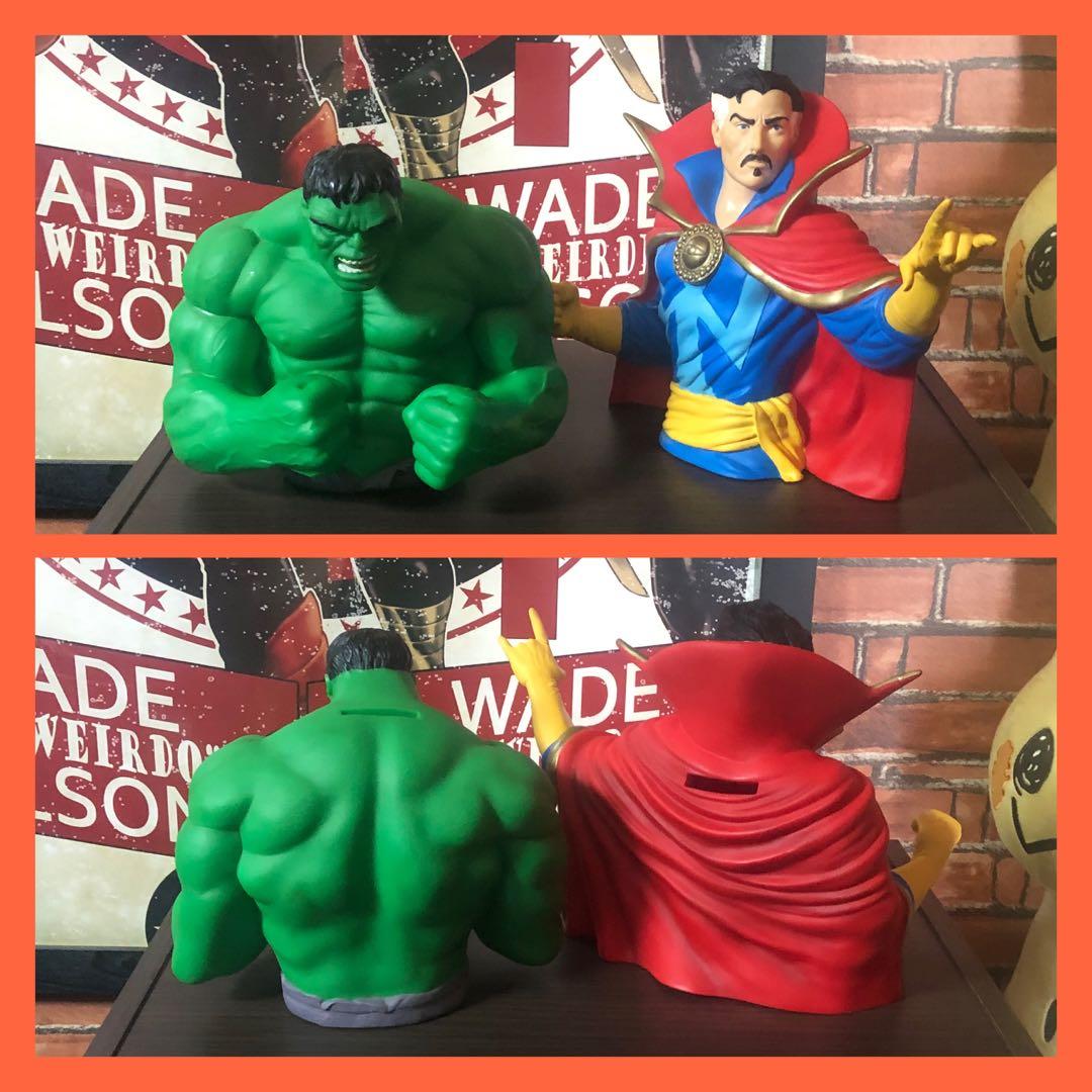 MARVEL バストバンク 貯金箱　19体セット