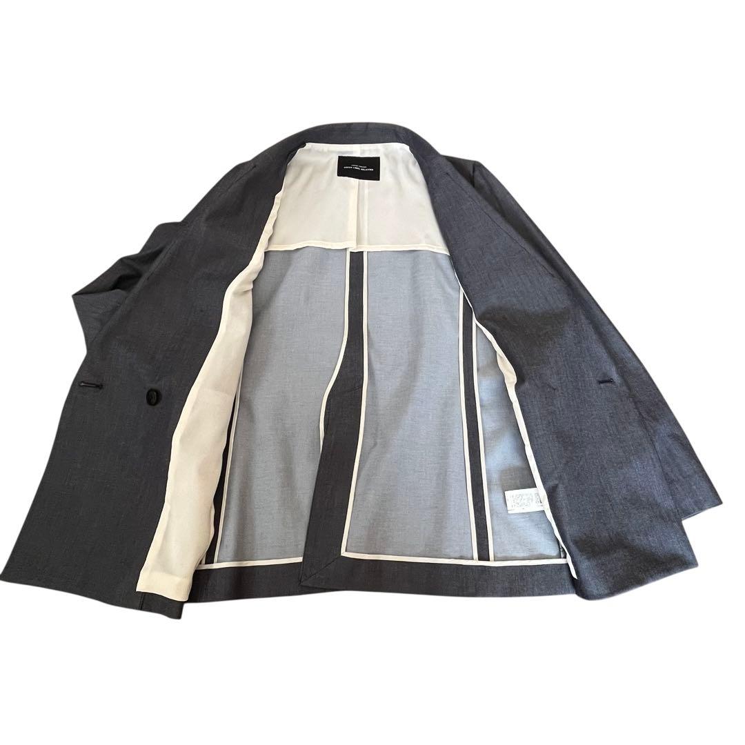 完売品 グリーンレーベルリラクジング シャンブレー ダブル ジャケット38