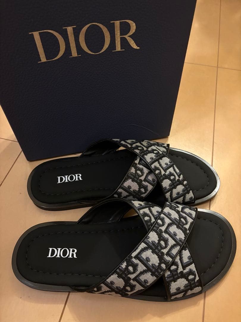 Dior Alias サンダル　ディオール オブリーク ジャカード　新品未使用