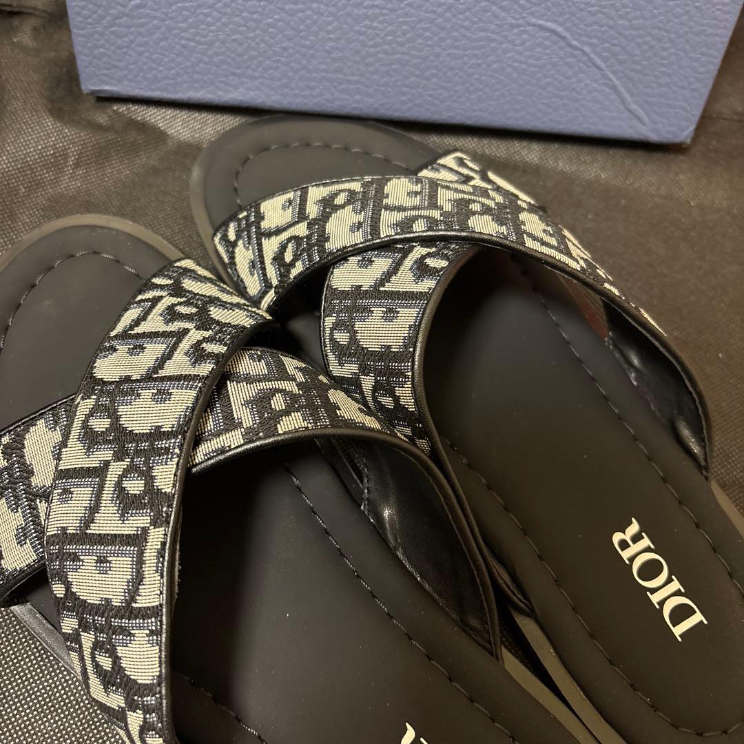 Dior Alias サンダル　ディオール オブリーク ジャカード　新品未使用