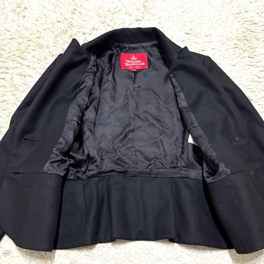極美品　ヴィヴィアンウエストウッド　ラブジャケット　ウール　オーブボタン　ロゴ