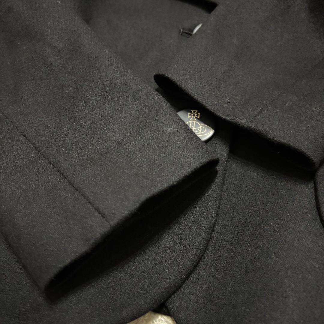 極美品　ヴィヴィアンウエストウッド　ラブジャケット　ウール　オーブボタン　ロゴ