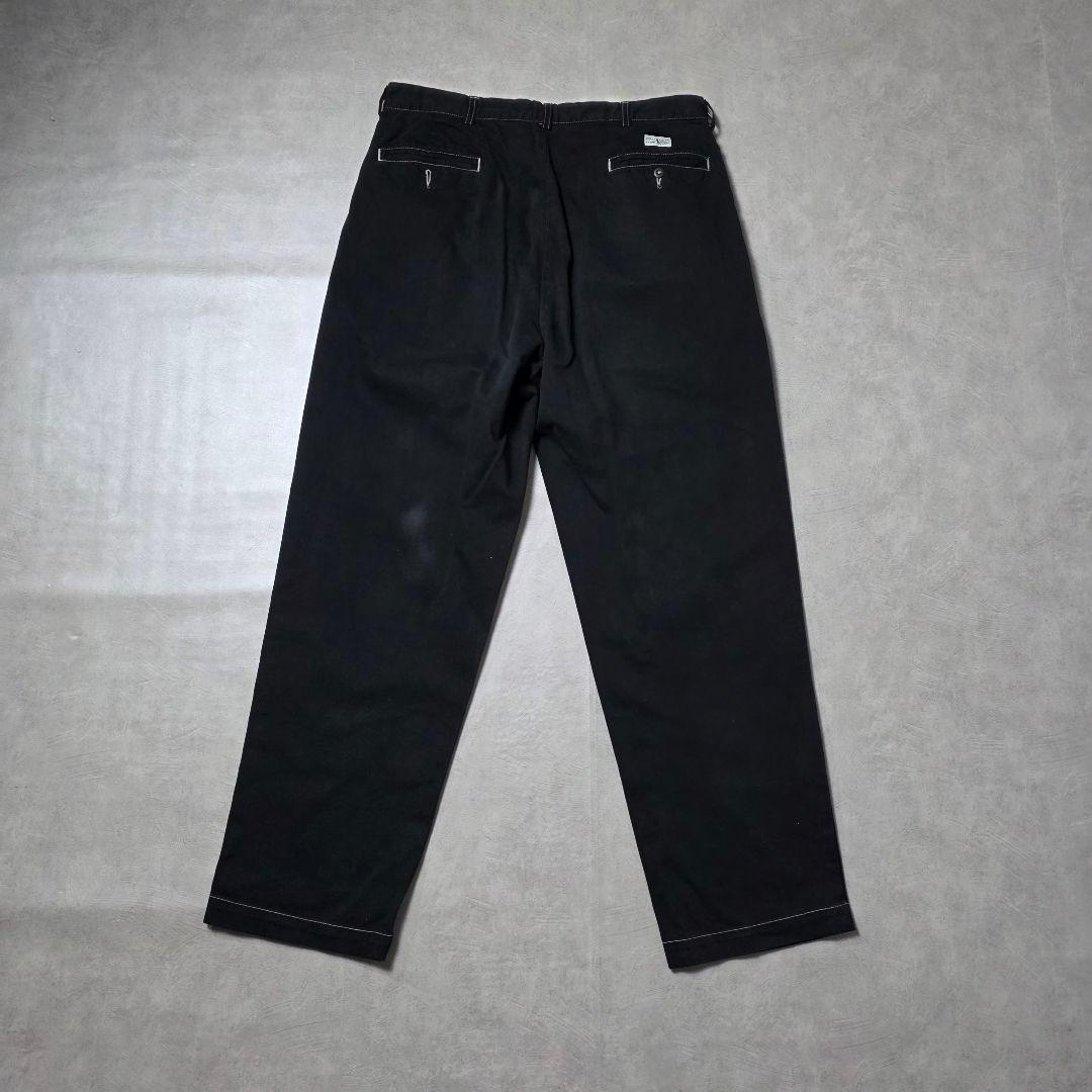 90sPoloByRalphLaurenラルフローレン黒染めANDREWポロチノ