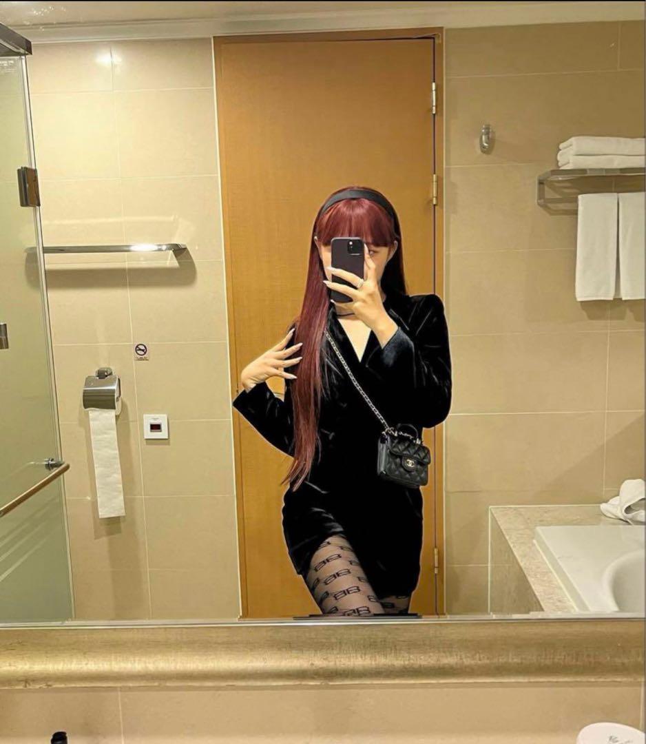 bnfrom ベロアワンピース