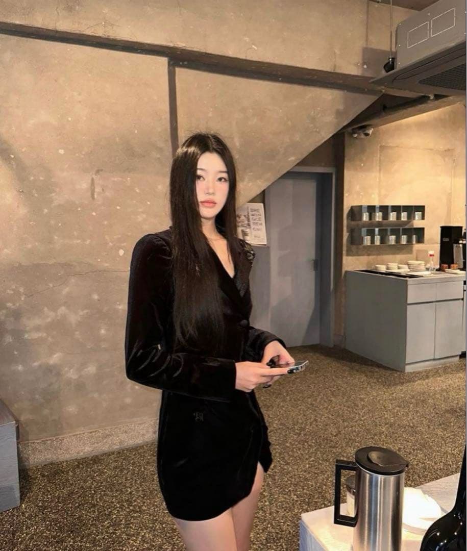 bnfrom ベロアワンピース