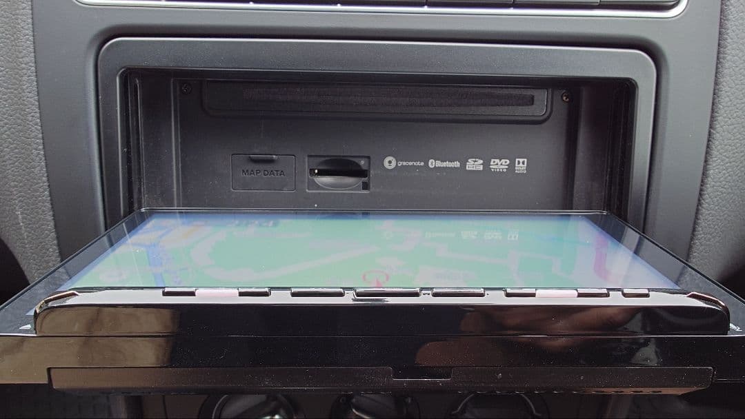 クラリオン 三菱純正ナビ GCX776W（MZ609686）2023年地図