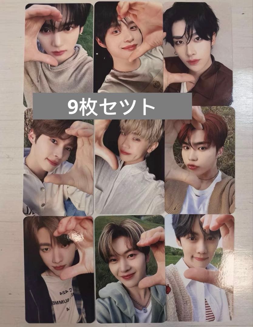 zerobaseone zb1 makestar トレカ 9枚セツト