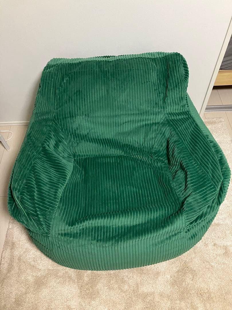 LOOSY ビーズソファ グリーン HUGME