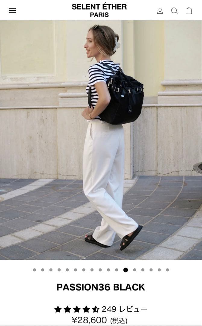 セレーンエテール　ビジネストート　PASSION36 SELENT ÉTHER