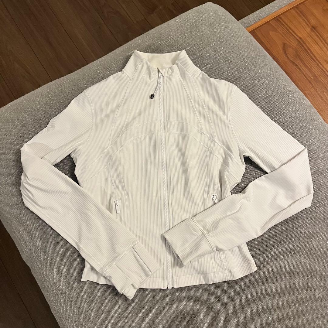 Lululemon ribbed define jacket Nulu サイズ8