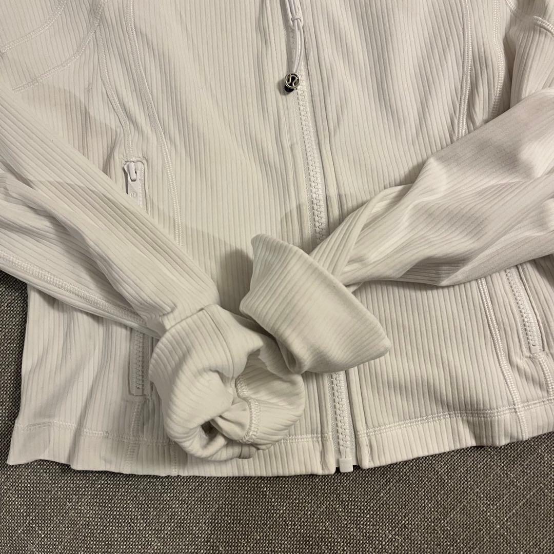 Lululemon ribbed define jacket Nulu サイズ8