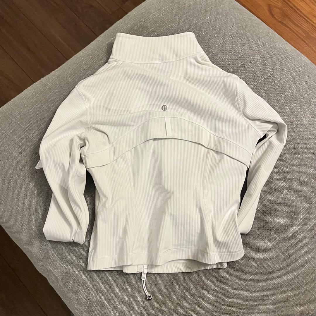 Lululemon ribbed define jacket Nulu サイズ8