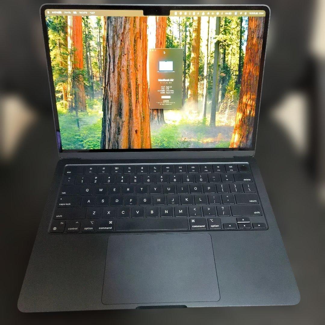 MacBook Air 13インチ M3 メモリ 8g 256gb us おまけ