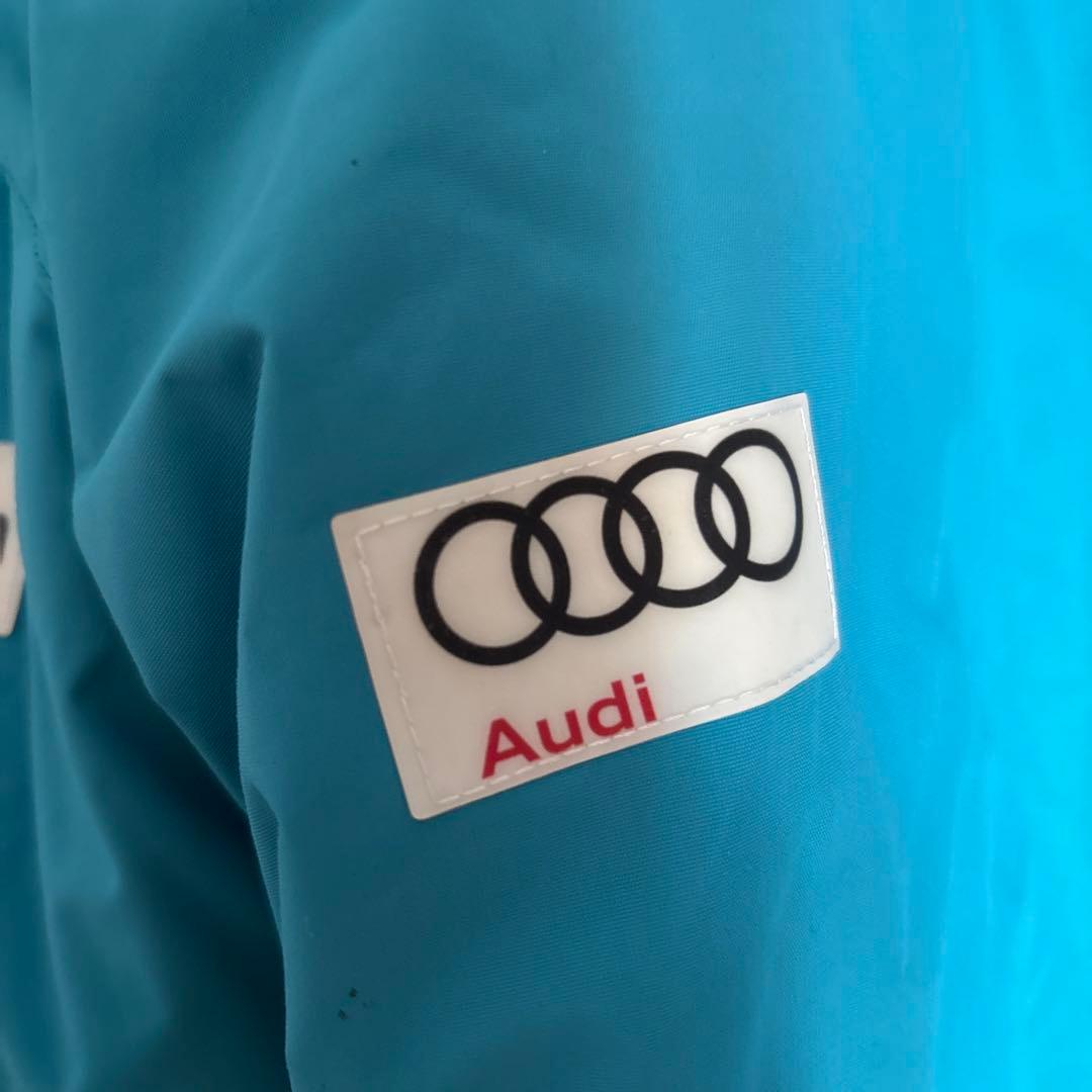 （専用）DESCENTE スキーウェア(子ども用) フード付き 青　調整可能