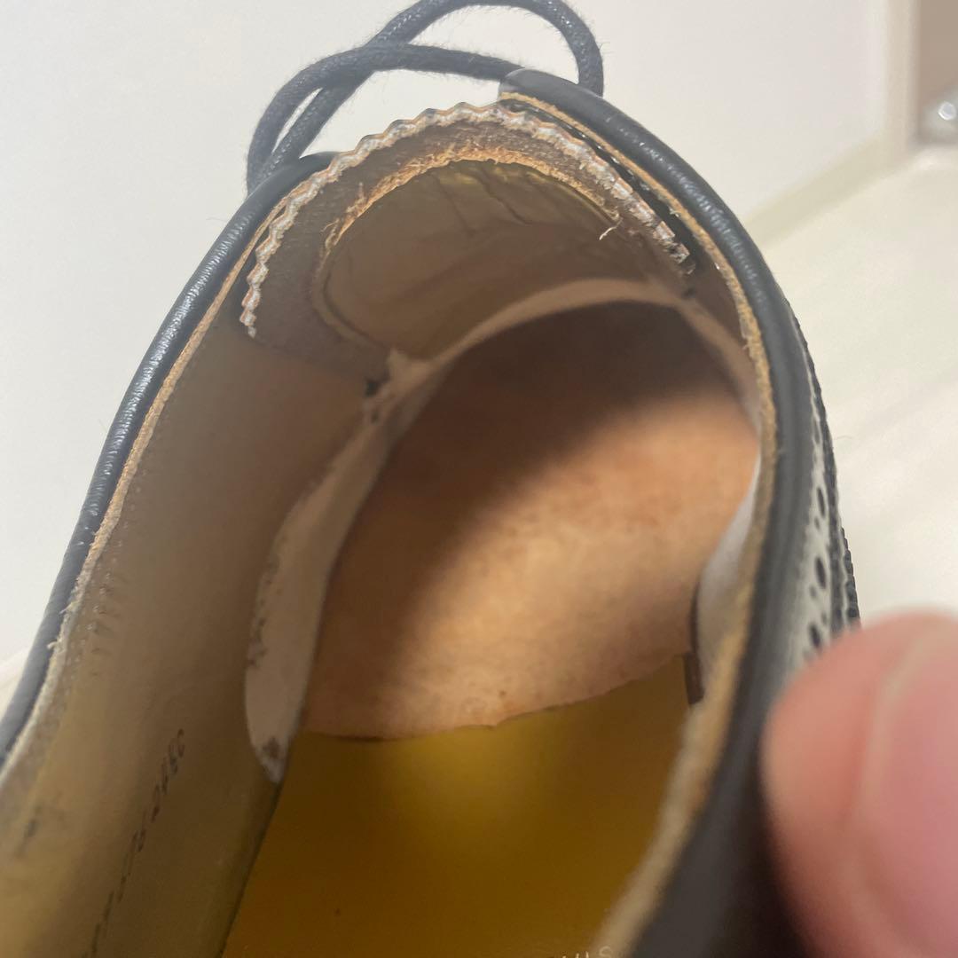 【美品】リーガル　ウイングチップ　2589 ブラック　24.5