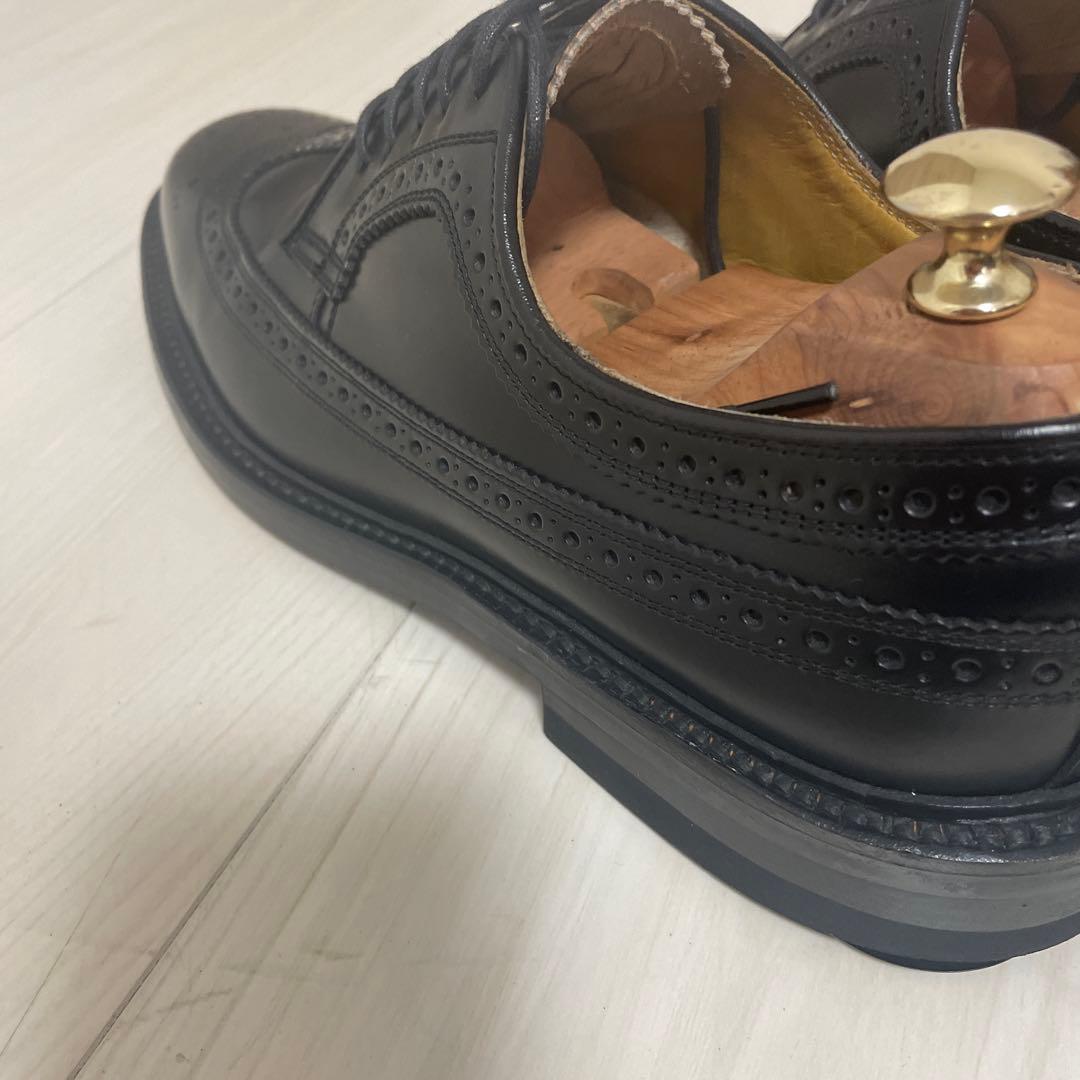 【美品】リーガル　ウイングチップ　2589 ブラック　24.5