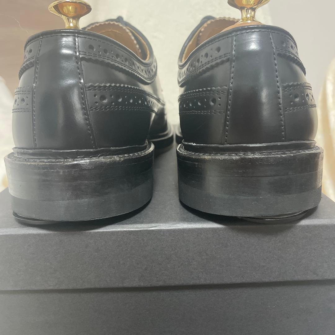 【美品】リーガル　ウイングチップ　2589 ブラック　24.5