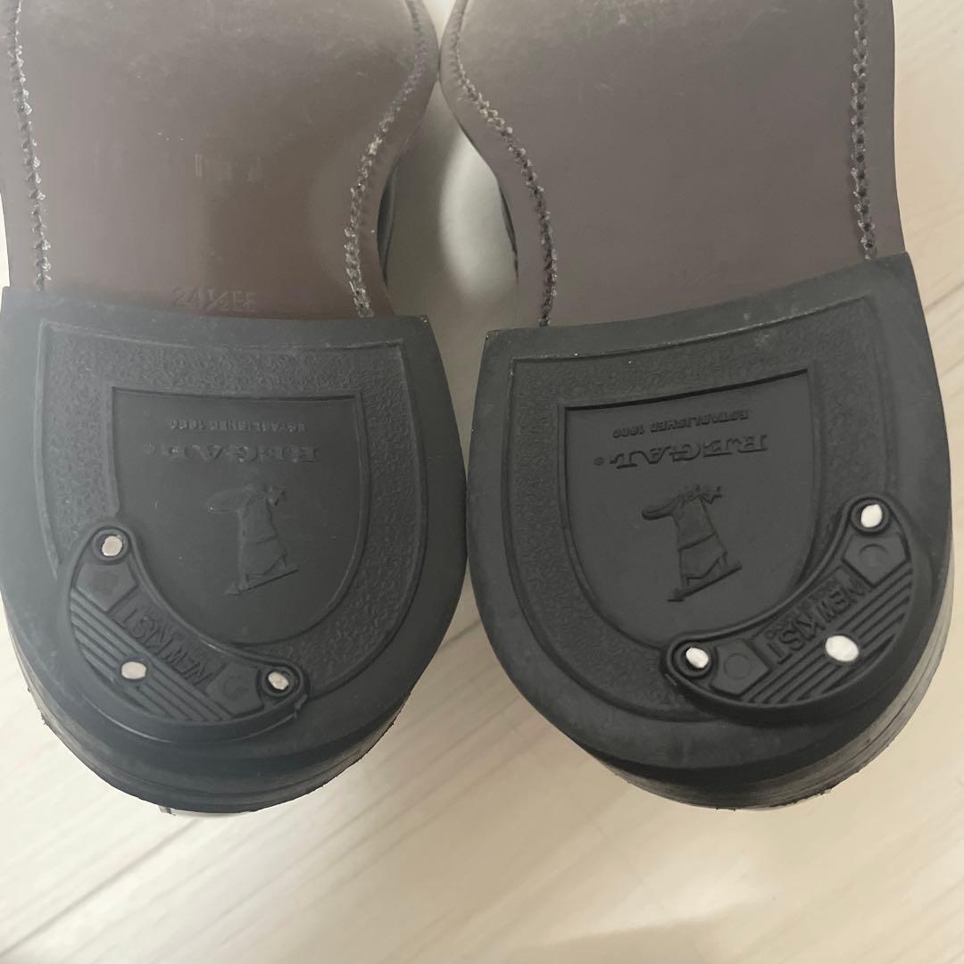 【美品】リーガル　ウイングチップ　2589 ブラック　24.5