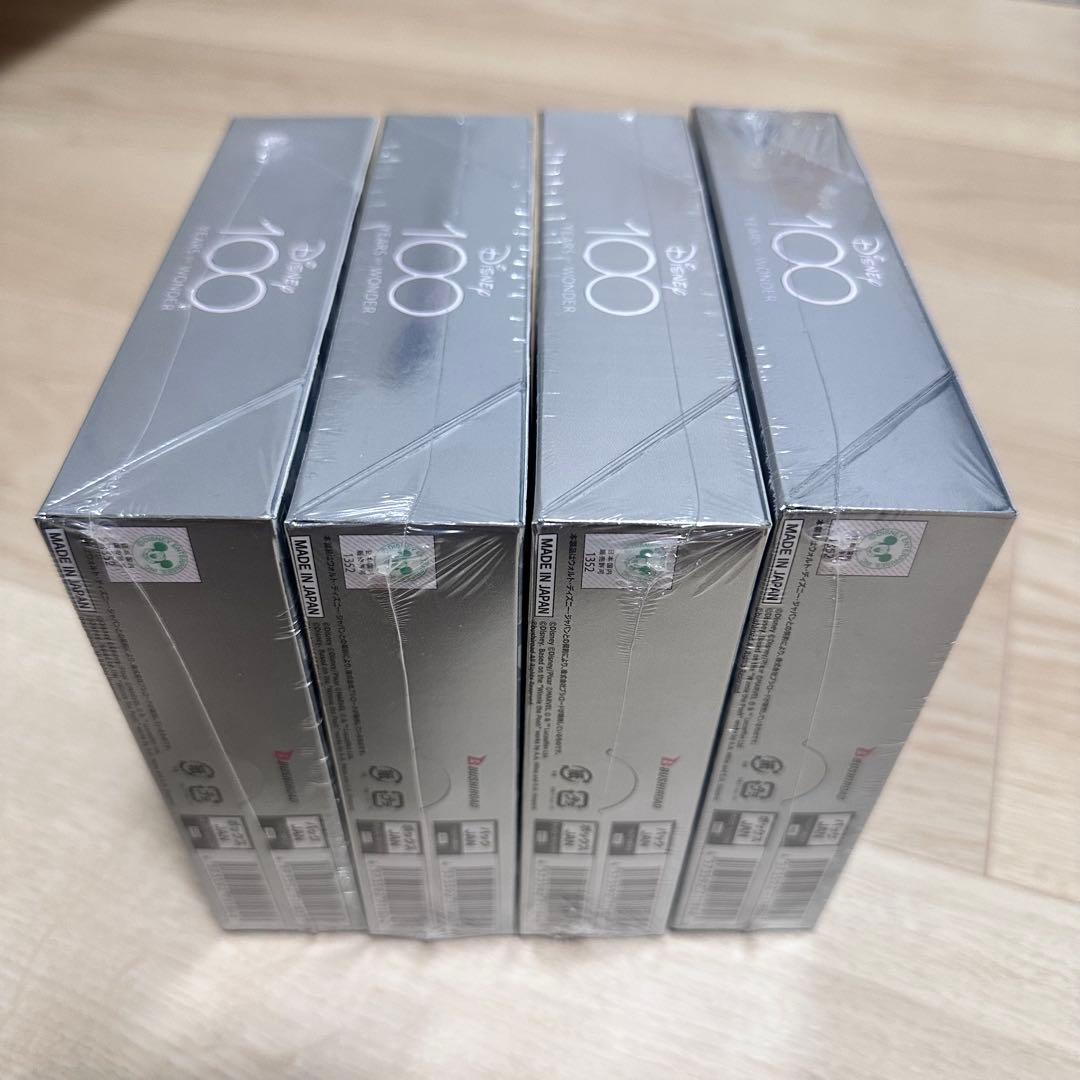 Disney100 ヴァイスシュヴァルツ シュリンク付き 4BOX
