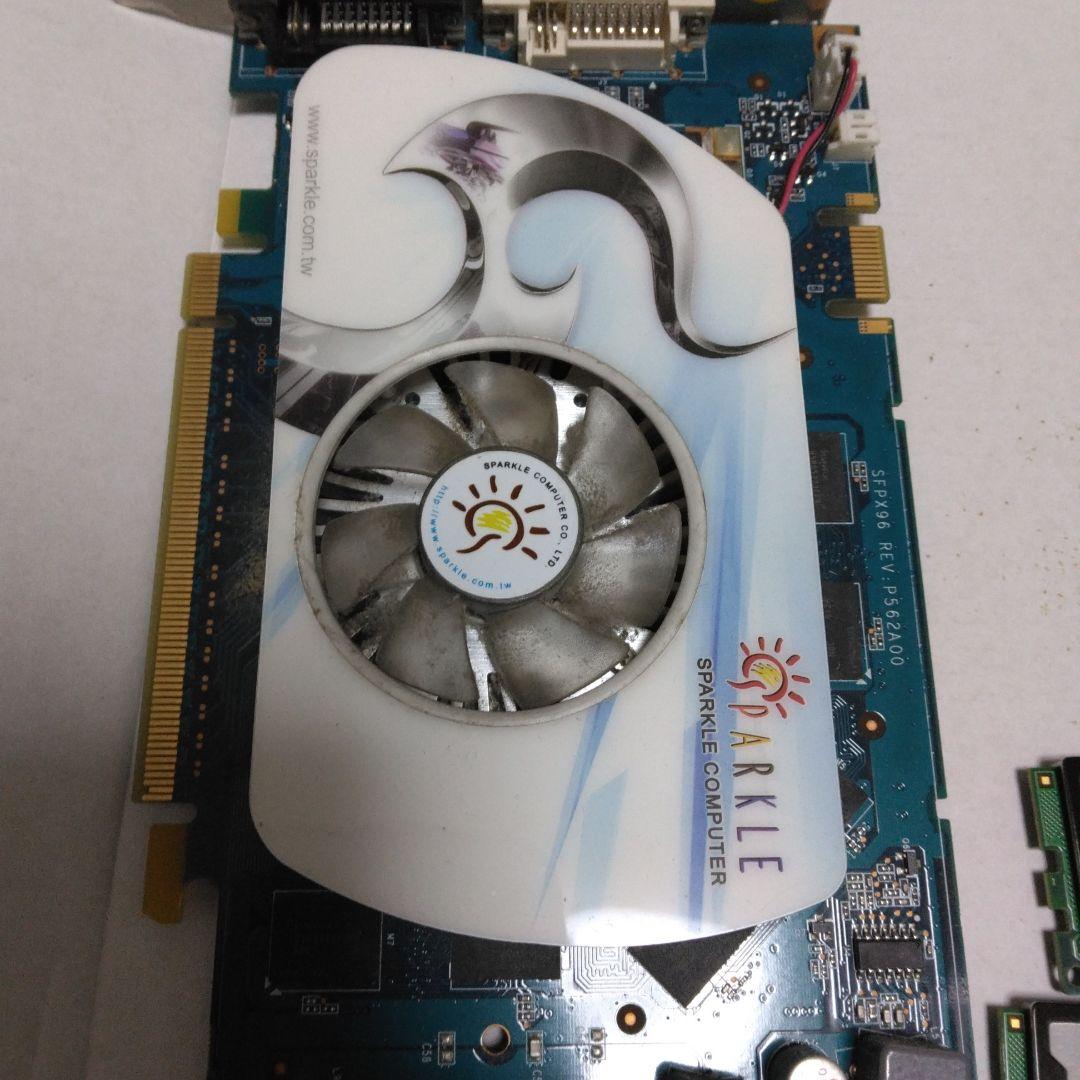 ジャンクcore i7 860+マザボP7P55D+メモリ2gb×2+グラボ