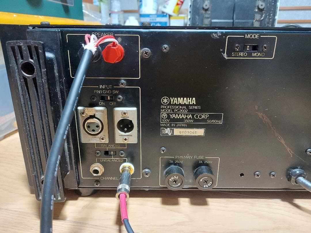 ★ 高音質 YAMAHAパワーPC-2002 整備品 !! ★