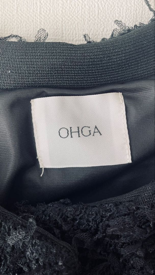 OHGA　MOKE VEST　オーガ　モケベスト　黒　ブラック