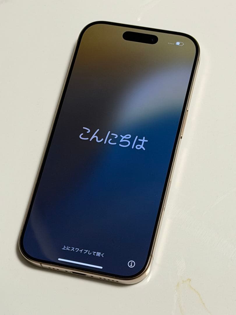 iphone16 pro 香港版　デュアルsim 256GB デザートチタニウム