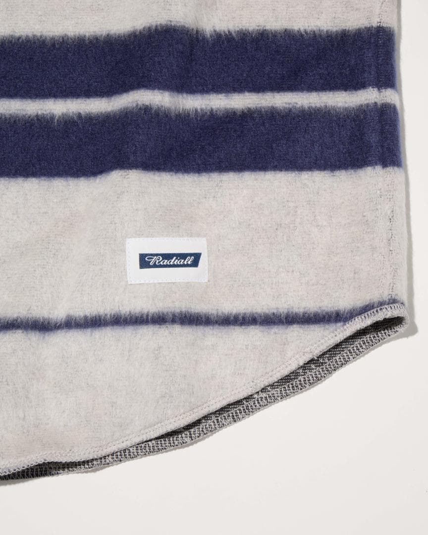 [サイズM]25AW新品未使用 RADIALL ラディアル シャギーボーダー