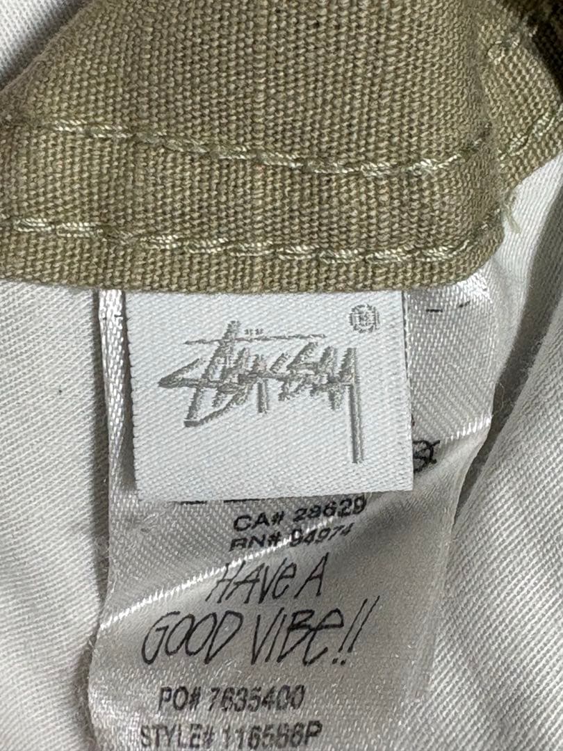 stussy カモフラージュ　カーゴパンツ