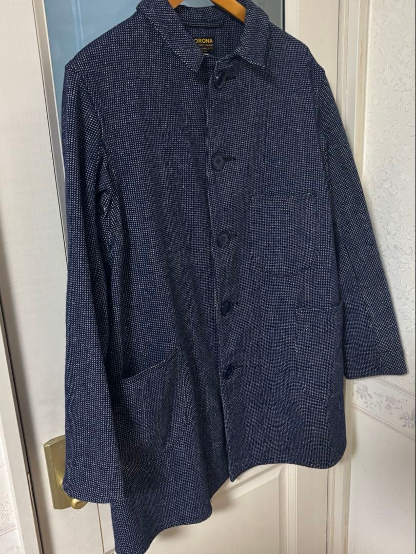 【美品】CORONAコロナ ユーティリティ カバーオール ジャケット ウール