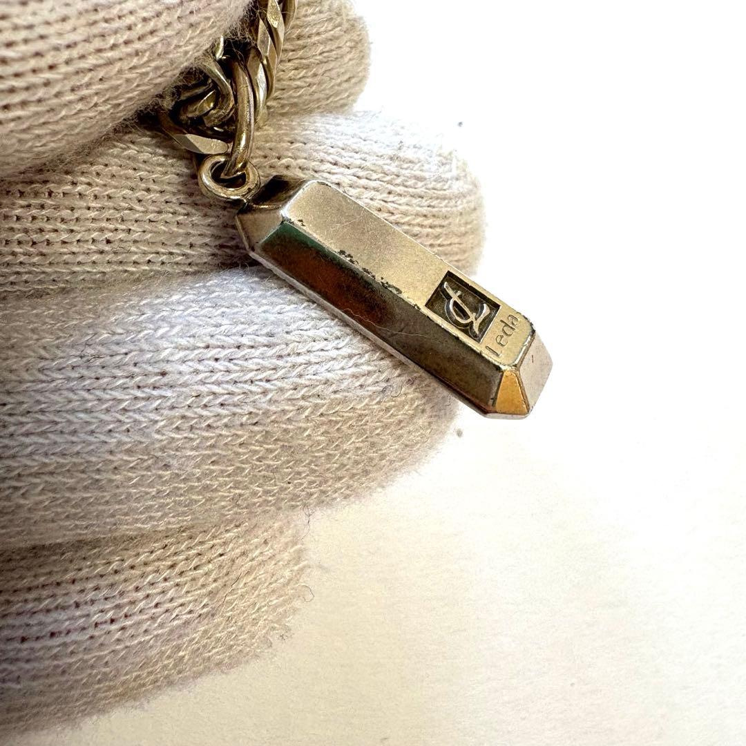 Leda レダシルマ インゴット 喜平ネックレス シルバー ゲルマニウム